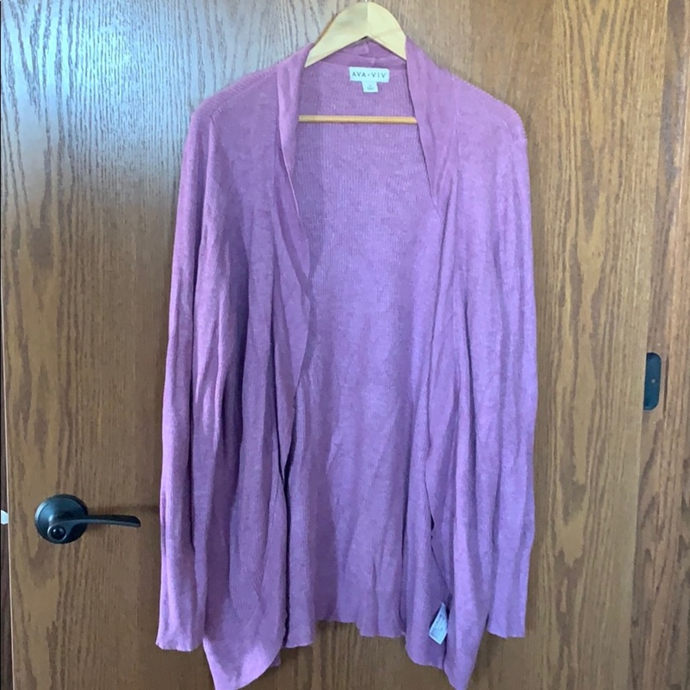 Ava & Viv lavender sweater